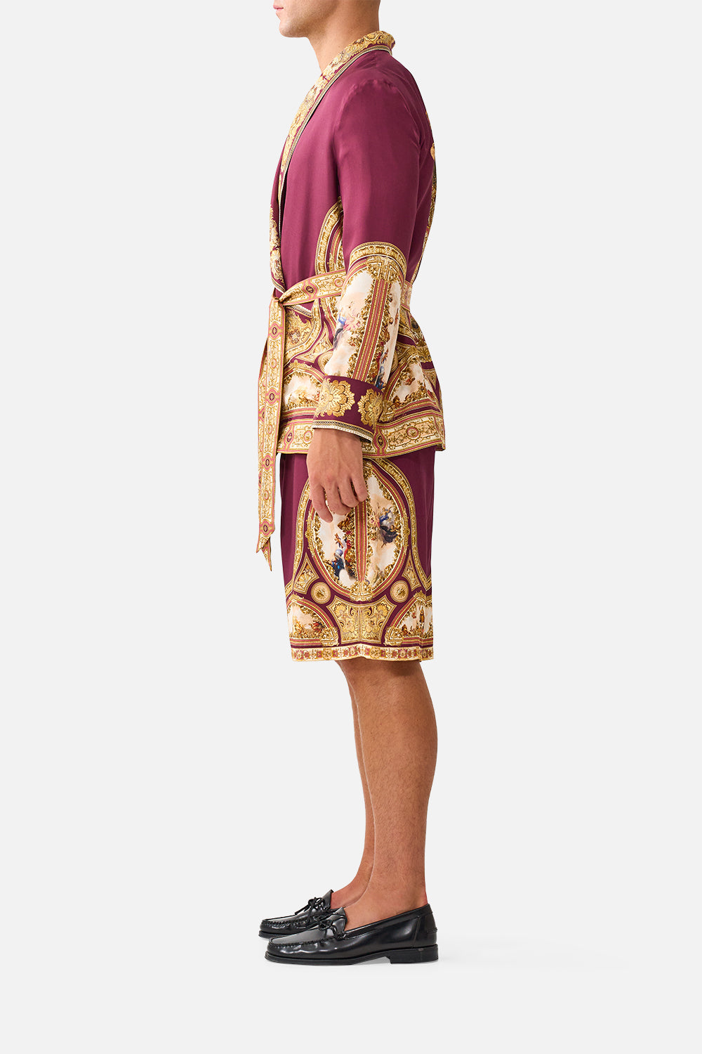 BAGGY LONG WALK SHORT WITH ELASTIC WAIST QUEEN OF BOHEMIA