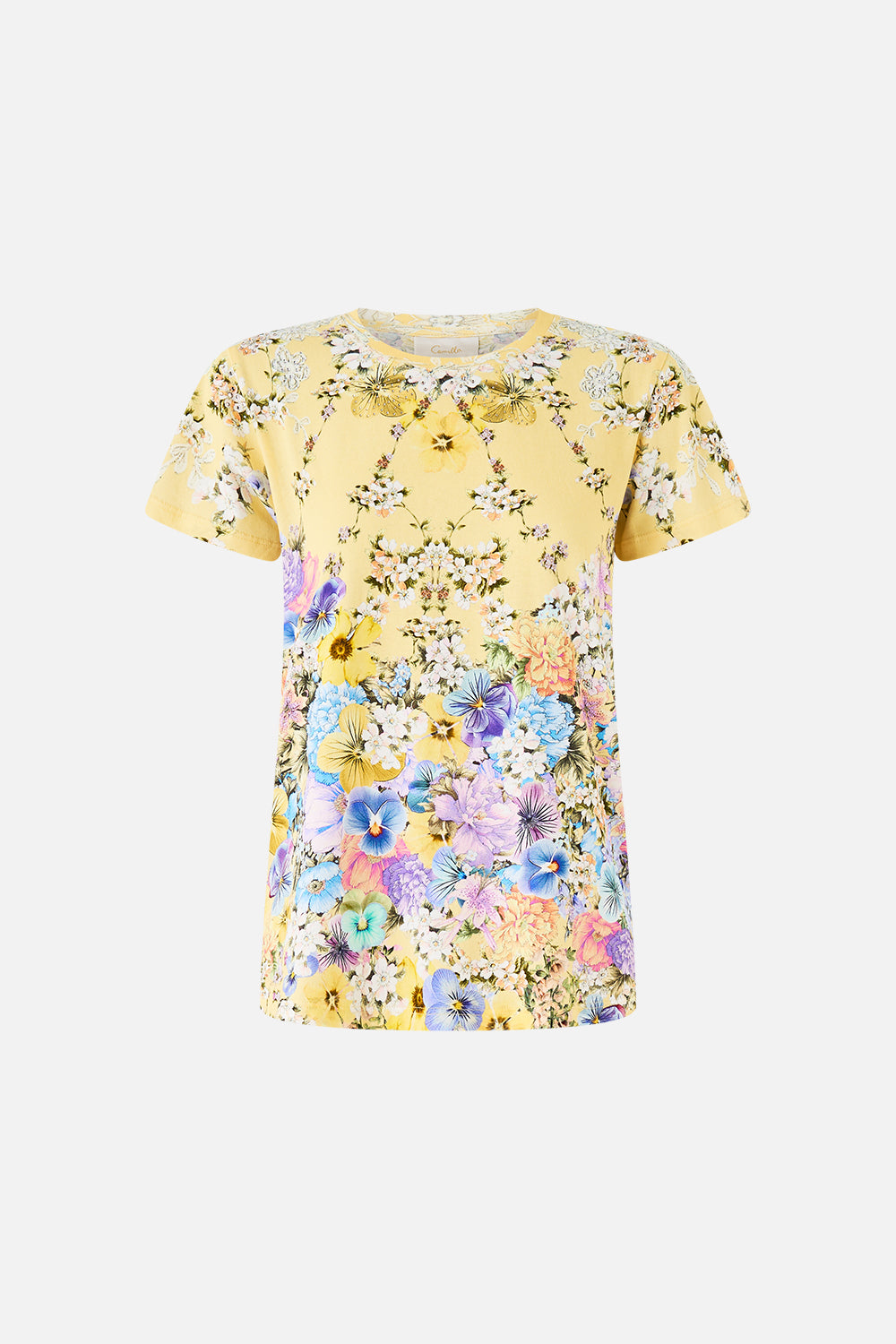 CAMISETA CUELLO REDONDO CORTE AJUSTADO DARLING BUDS