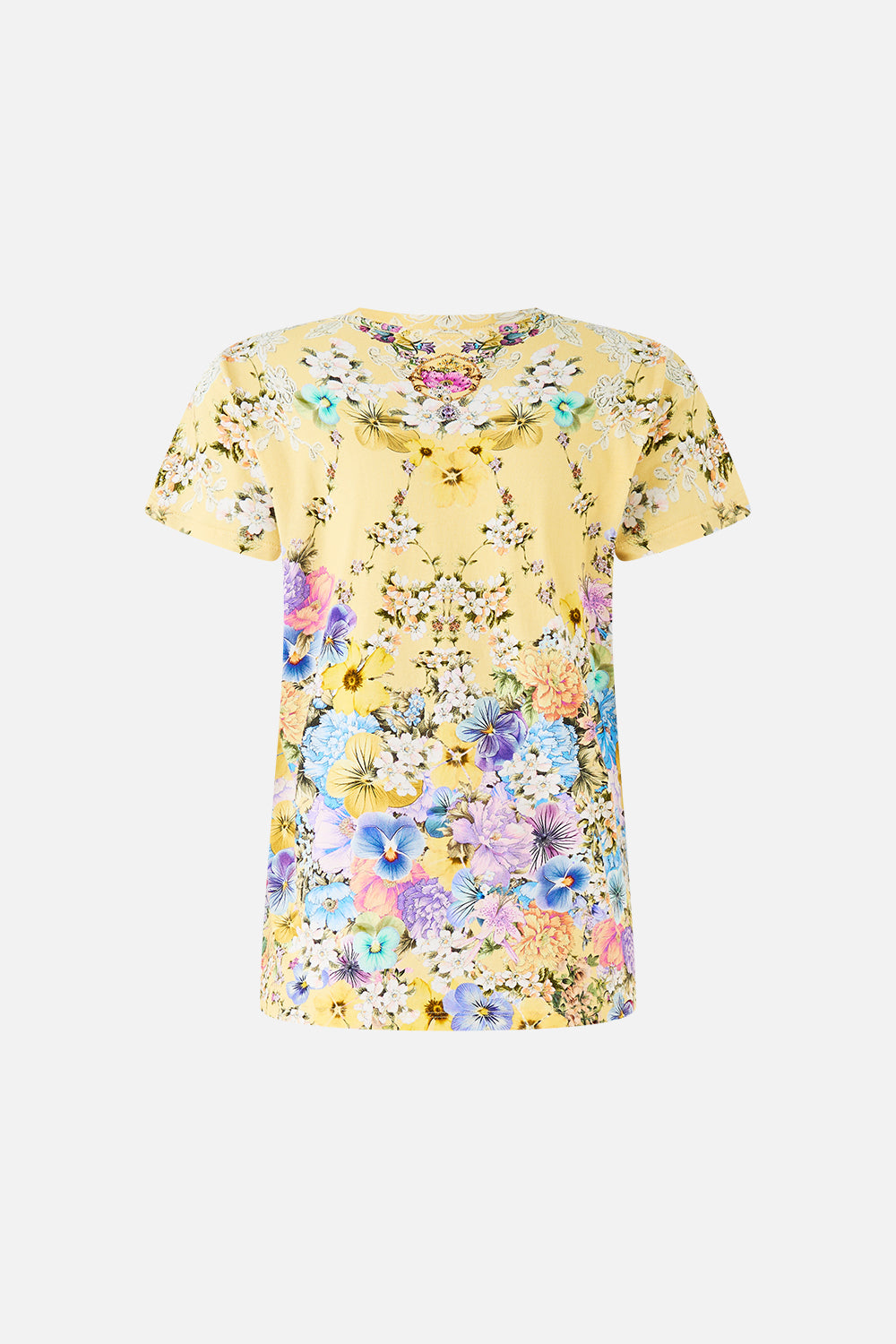 CAMISETA CUELLO REDONDO CORTE AJUSTADO DARLING BUDS