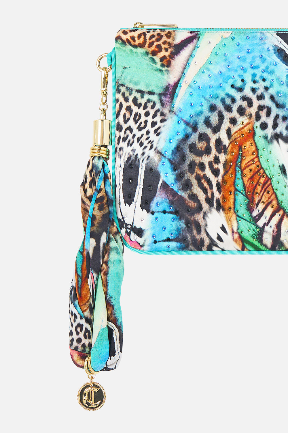 SCARF CLUTCH BUTTERFLY BOHEMIA