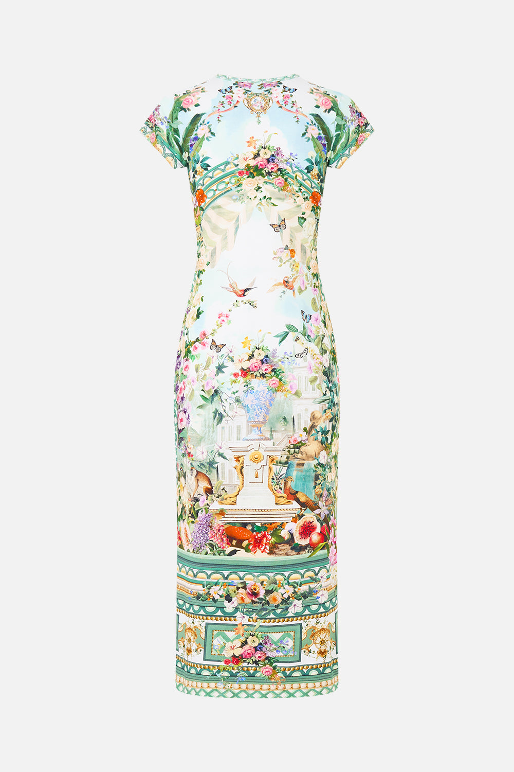 The CAMILLA JERSEY  TANK DRESS WITH CAP SLEEVES ART FOR THE EMPRESS
