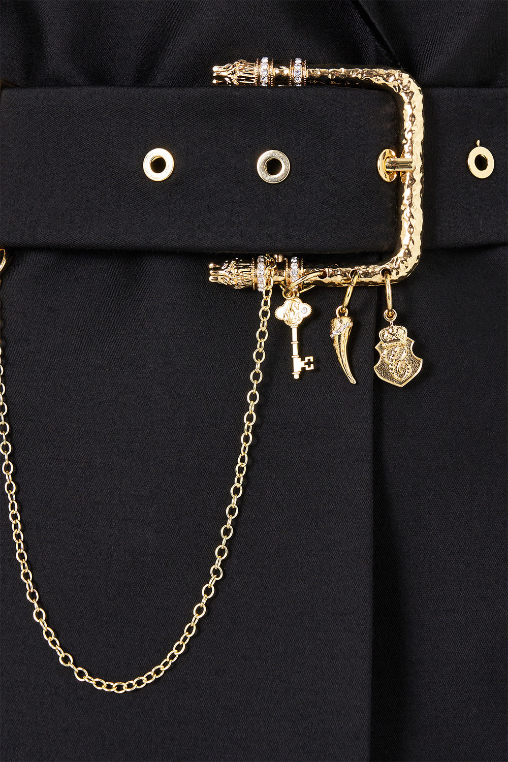 The CAMILLA COLLARED JACKET WITH BELT LEOPARD LIBERTINE