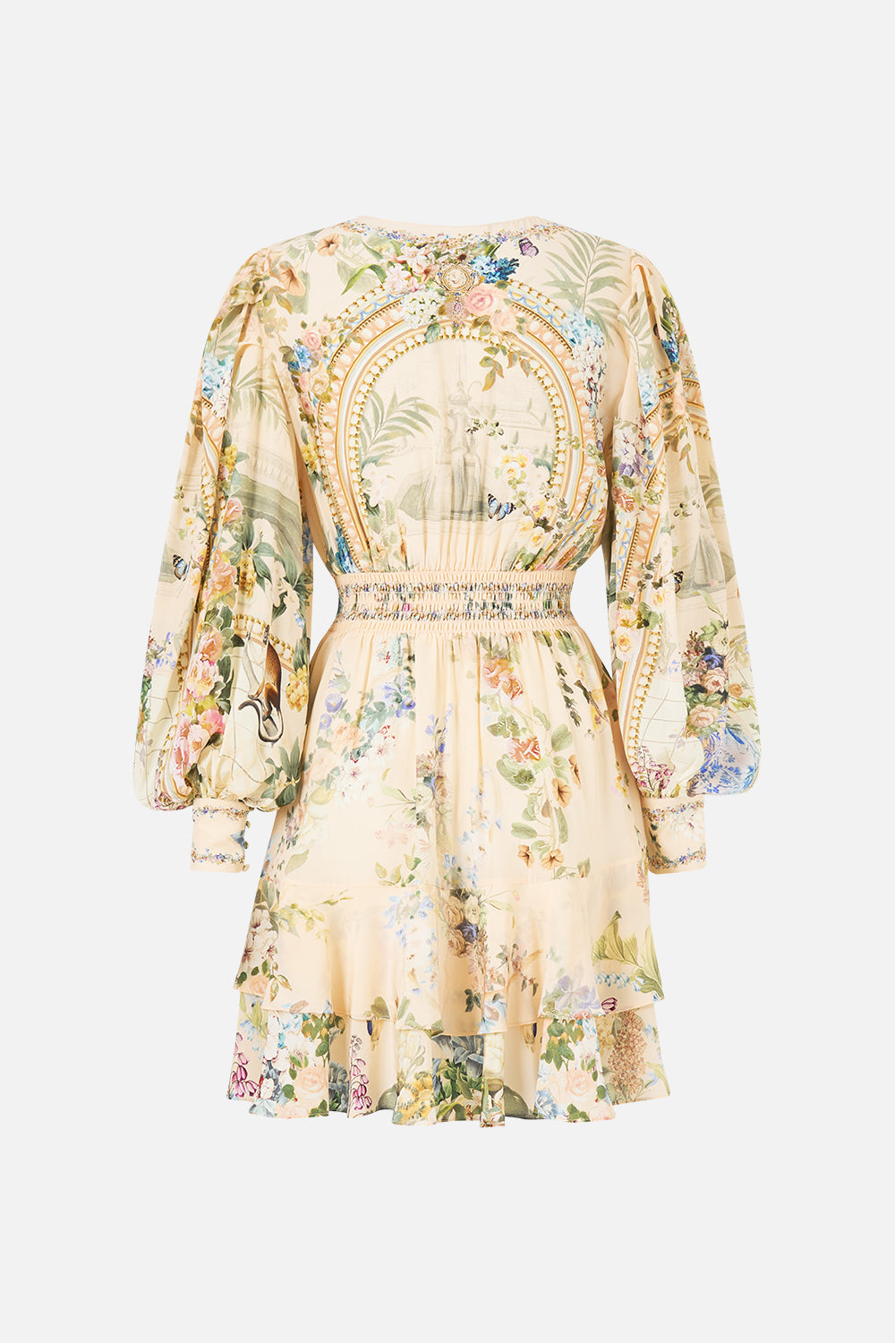 The CAMILLA BUTTON FRONT FRILL DRESS MIDSUMMER MASTERPIECE