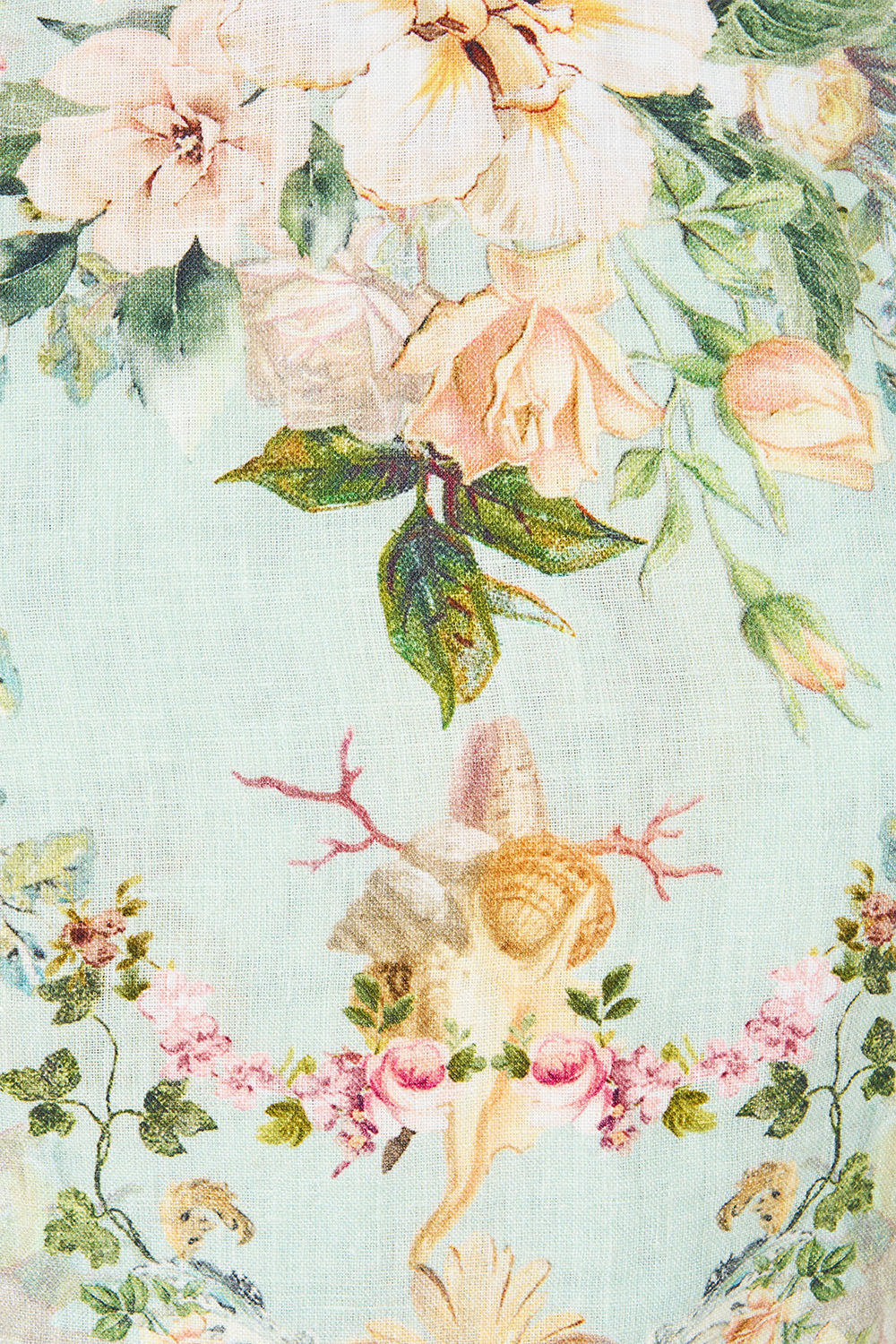 TOP ATADO AL CUELLO REVERSIBLE WILDFLOWER WUNDERLAND