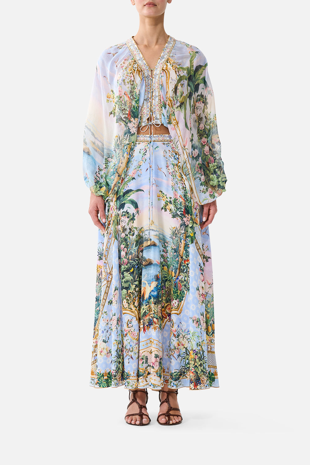 FALDA CIRCULAR MAXI SISI SOCIETY