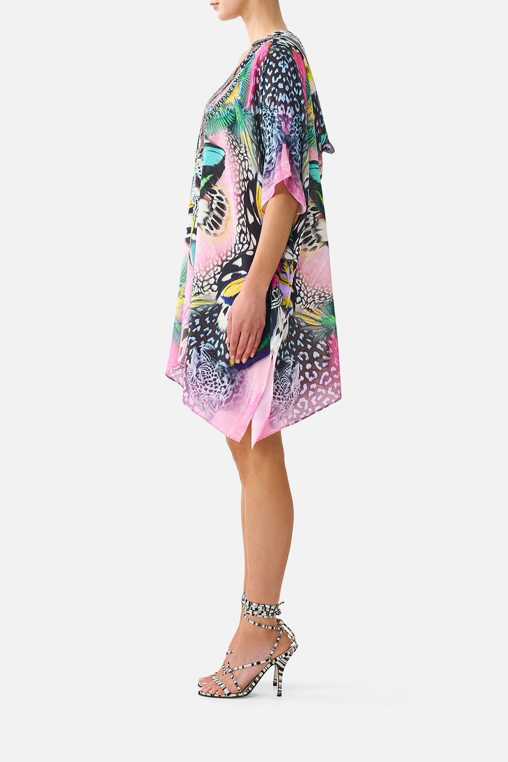 The CAMILLA SHORT HOODED KAFTAN MILLAMORPHOSIS