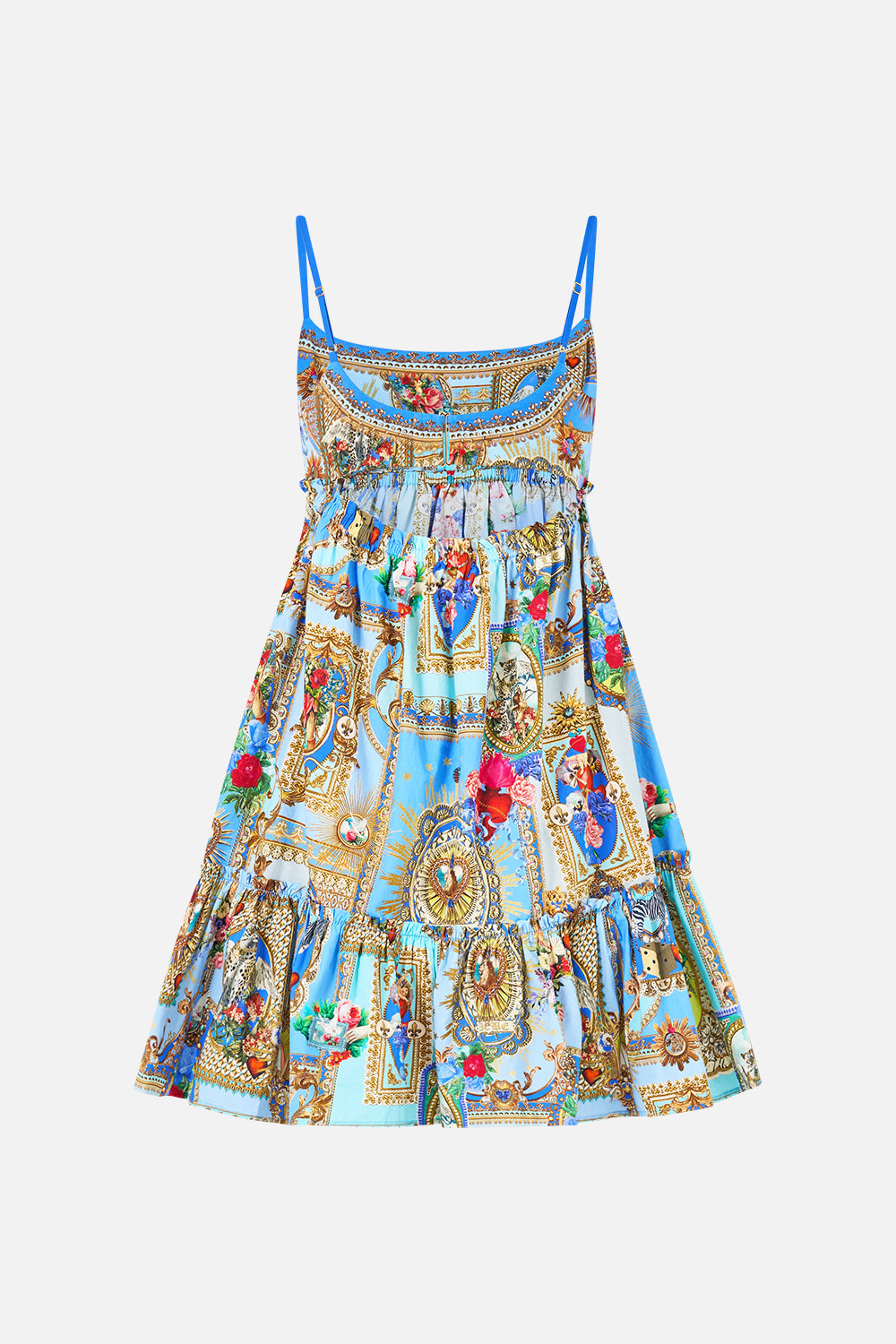 SHORT DRESS WITH JERSEY BODICE VERSES IN VINTAGE