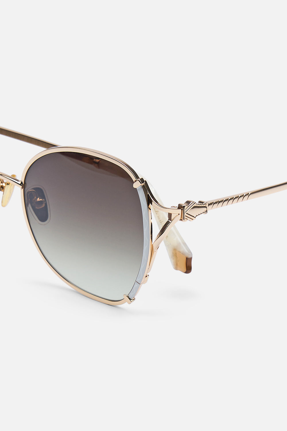 GAFAS DE SOL LADY LIBERTINE ORO / MARFIL