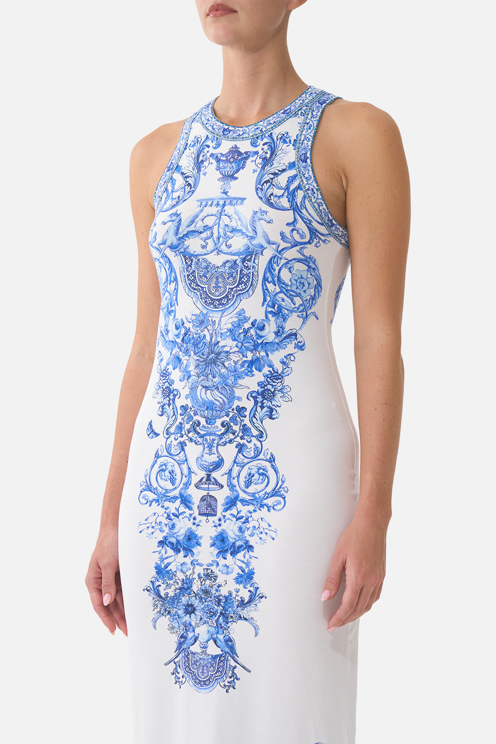 The Ceramic Panoramic Jersey Tank Dress | CAMILLA US CAMILLA The Ceramic Panoramic Jersey Tank Dress | CAMILLA US CAMILLA