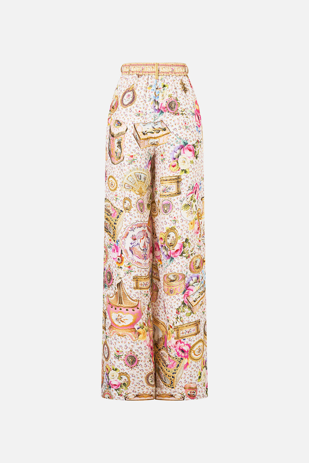 PANTALÓN DE CINTURA ANCHA EN EL CORAZÓN DEL ARTE