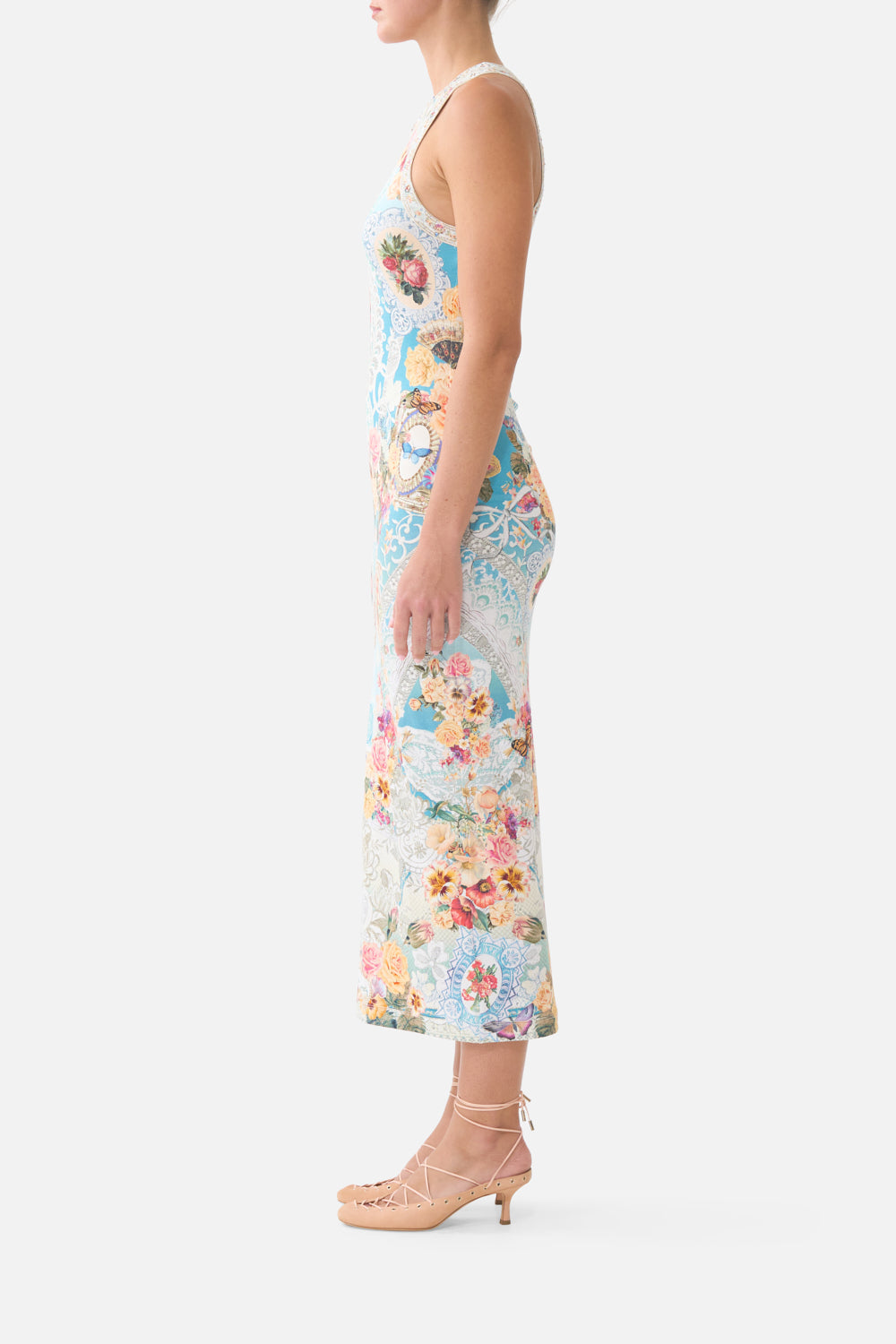The A Taste For Lace Jersey Tank Dress | CAMILLA US – CAMILLA