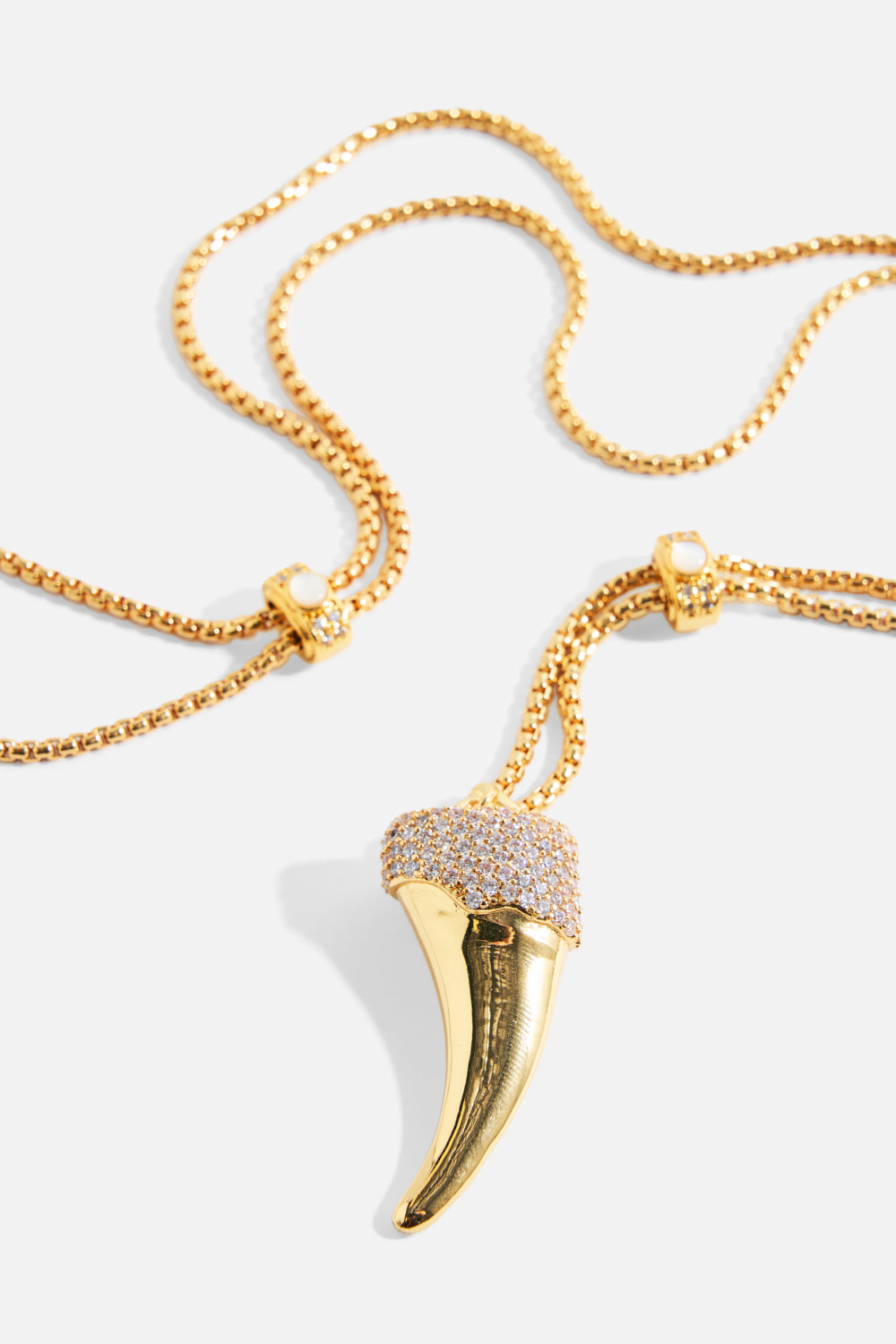 The CAMILLA Gilded Realms Pendant Necklace in gold.