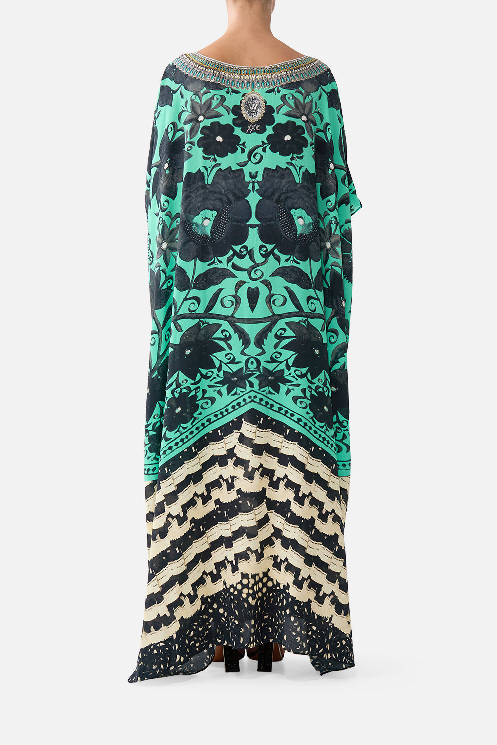 The Sacramente Round Neck Kaftan | CAMILLA US