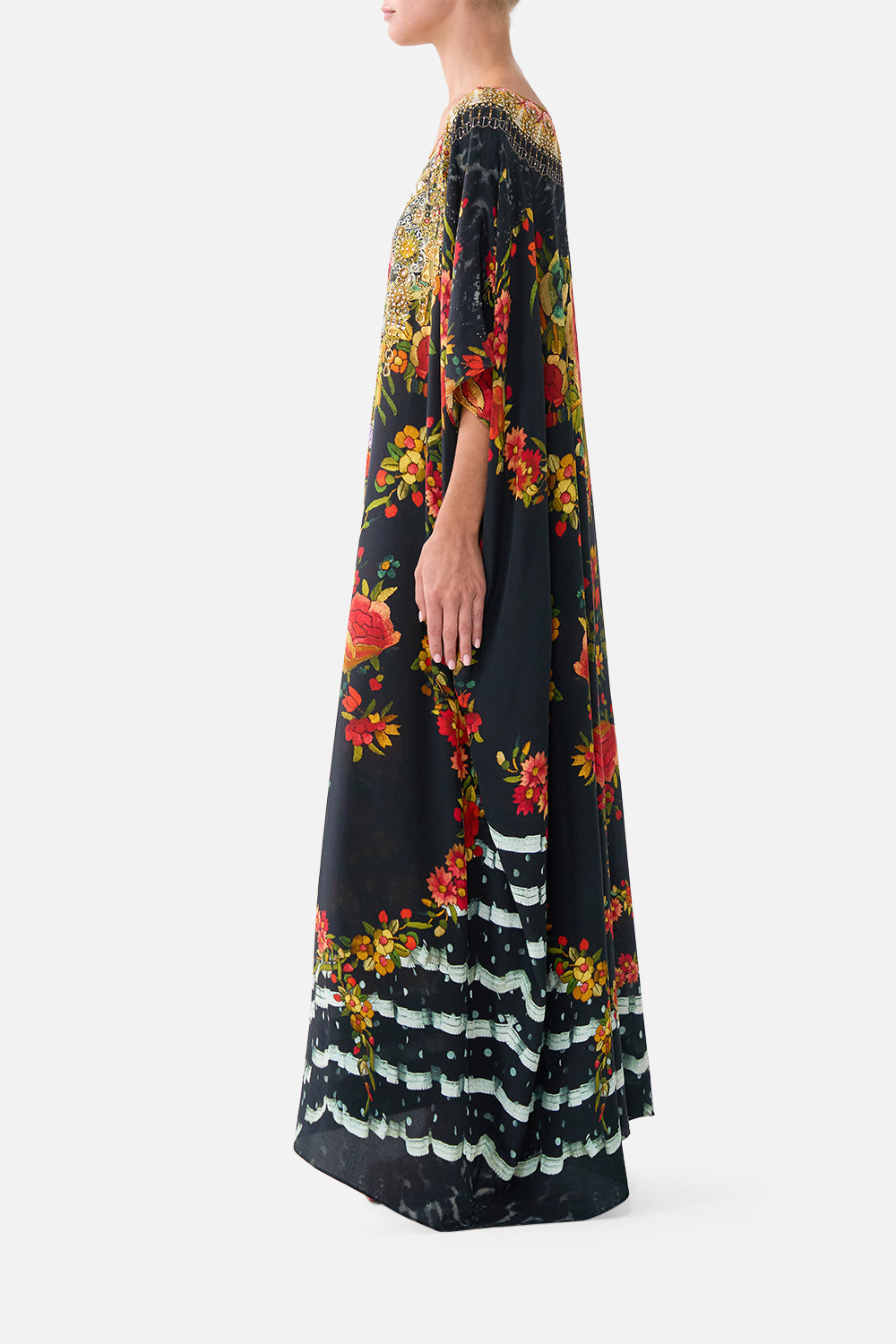 The Lift The Veil Round Neck Kaftan | CAMILLA US – CAMILLA