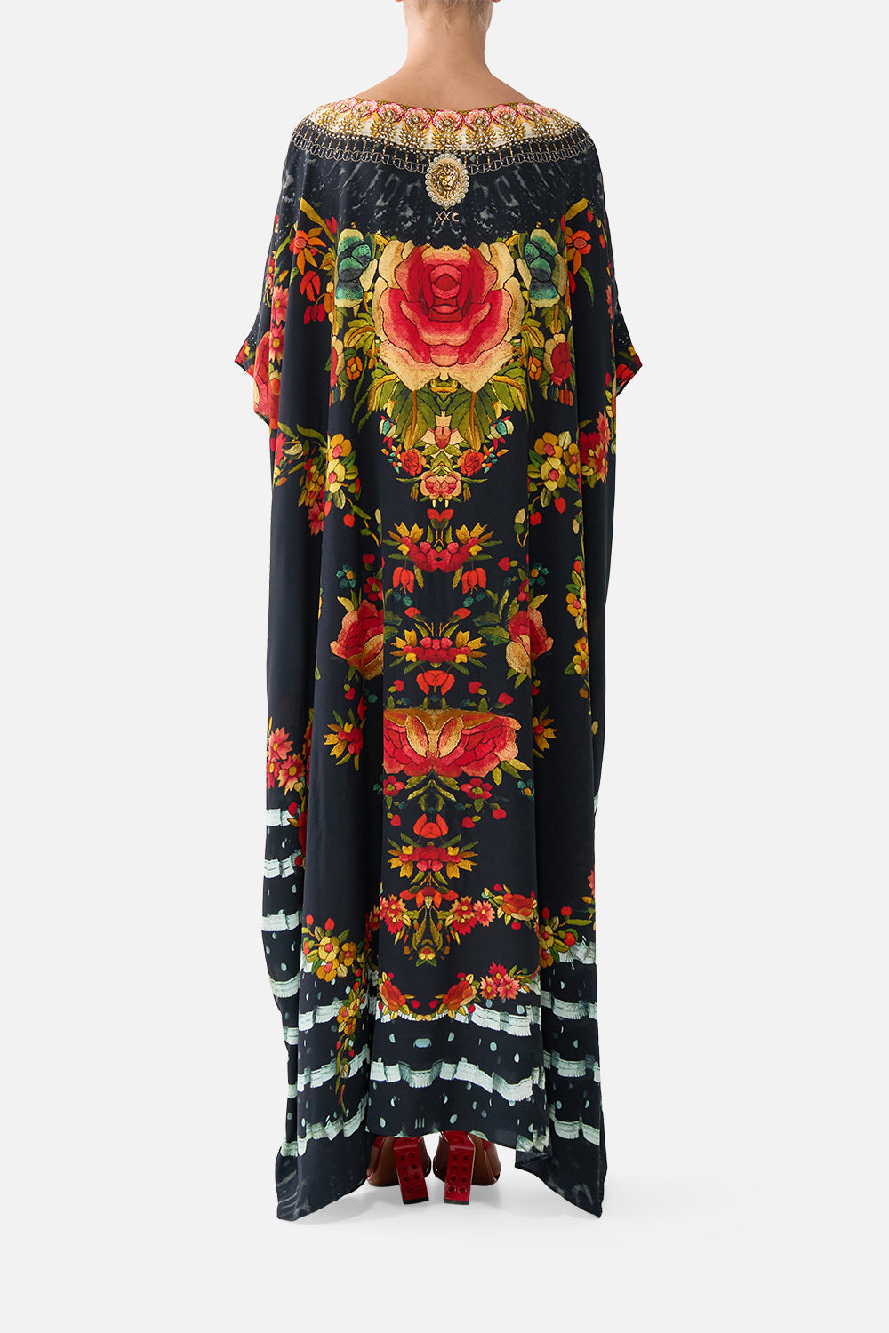 The Lift The Veil Round Neck Kaftan | CAMILLA US – CAMILLA