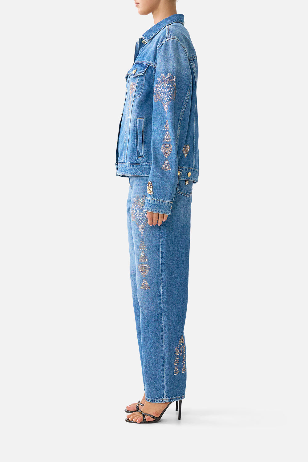 CHAQUETA VAQUERA RELAXED DENIM