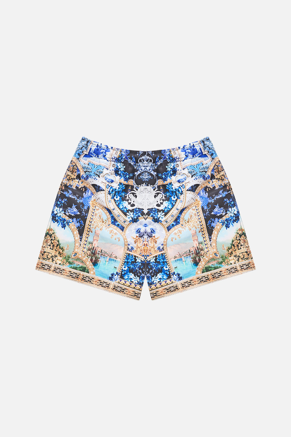The Sweet Sacre Bleu Boys Mid Length Boardshort With Elastic Waist