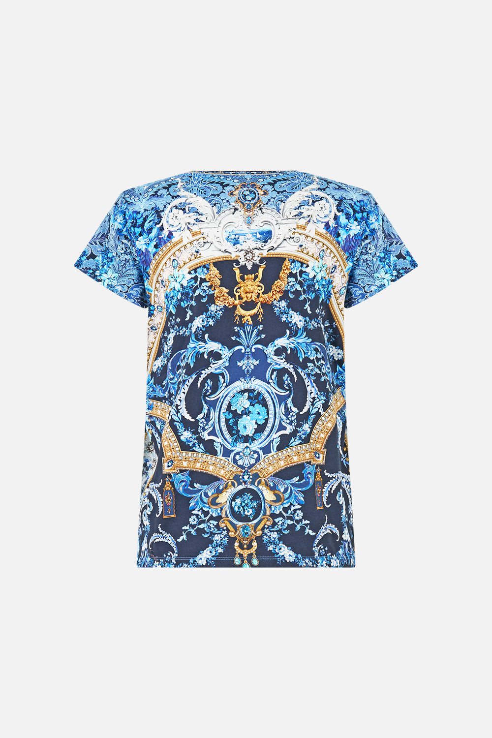 The Sweet Sacre Bleu Slim Fit Round Neck T Shirt