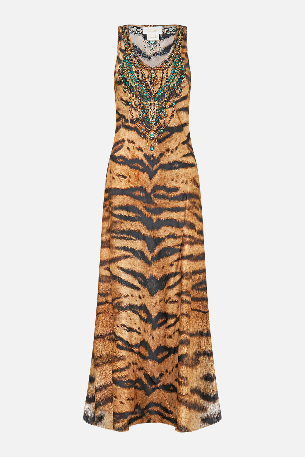 The Bias Cut Tank Dress in print A Wink To The Wild