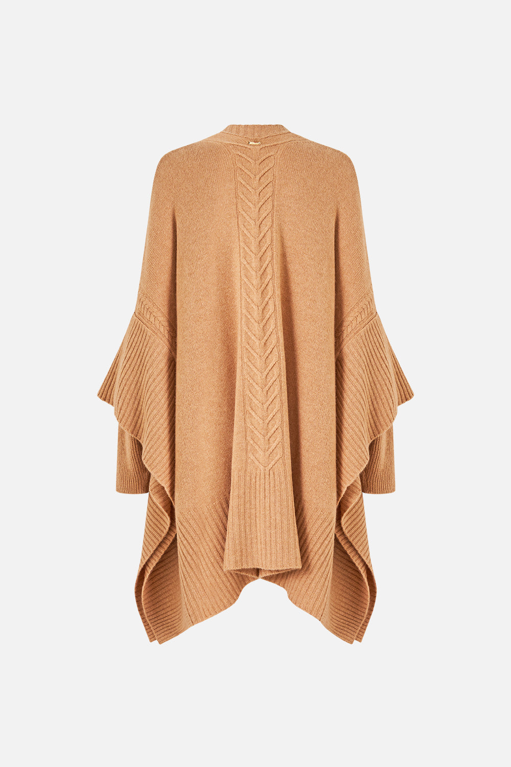 The CAMILLA CASHMERE KNIT OVERSIZED LAYER LEOPARD LIBERTINE in our  print.