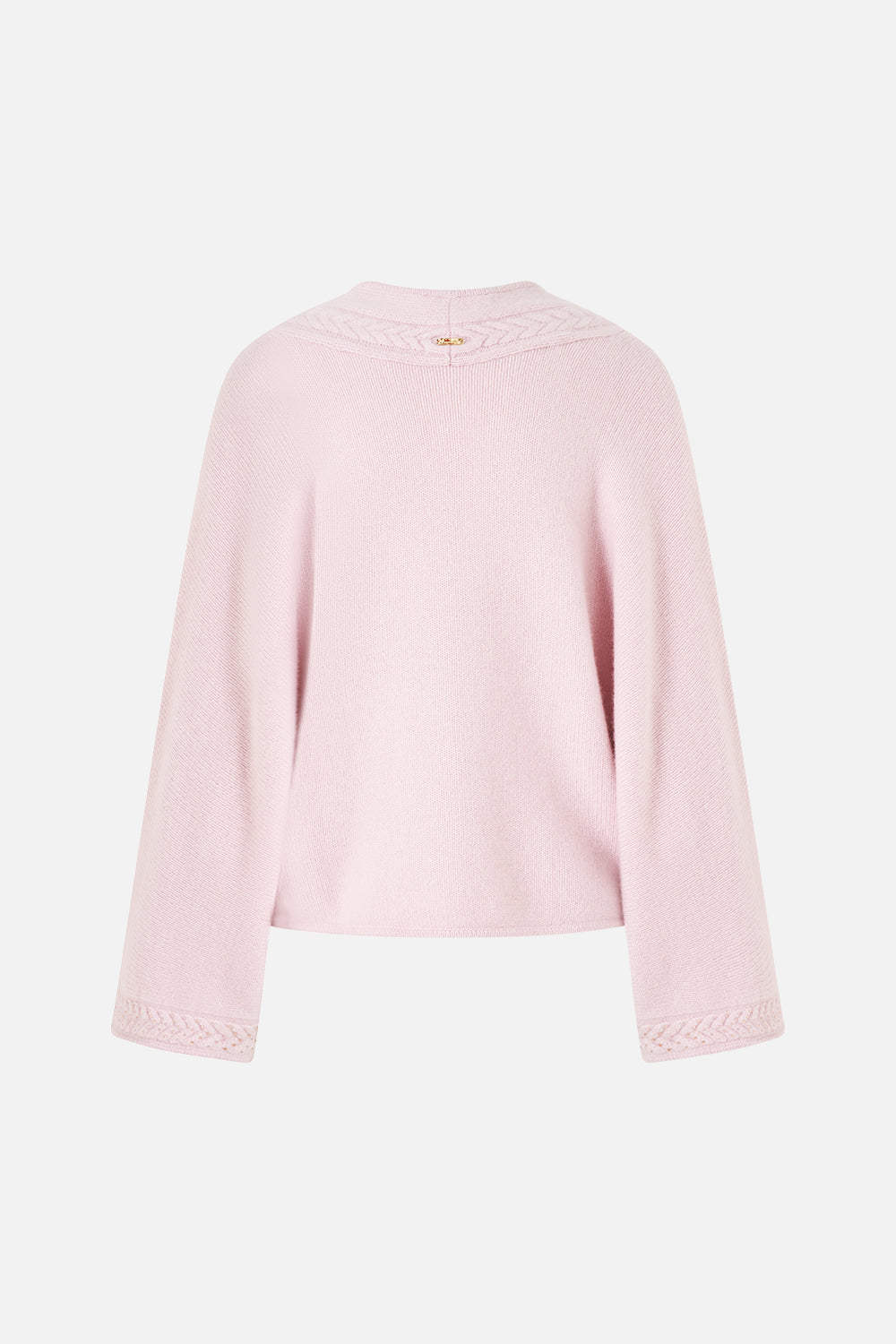 RELAXED V NECK KNIT TOP CHAMBER OF BLOOMS
