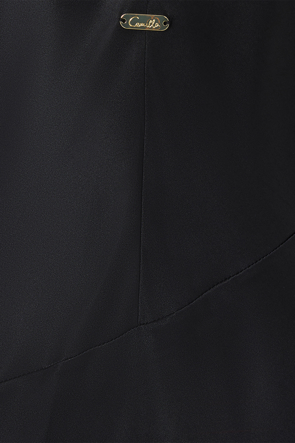 The CAMILLA BIAS SLIP DRESS WITH FRILL HEM SILK ESSENTIALS