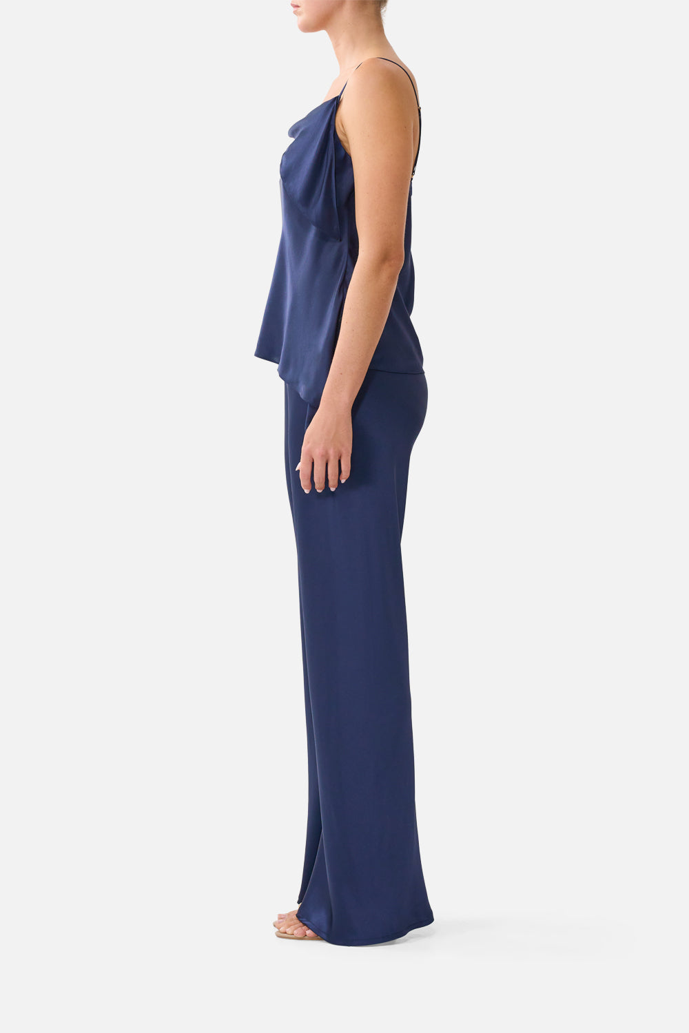 The CAMILLA BIAS CUT DRAWSTRING PANT SILK ESSENTIALS