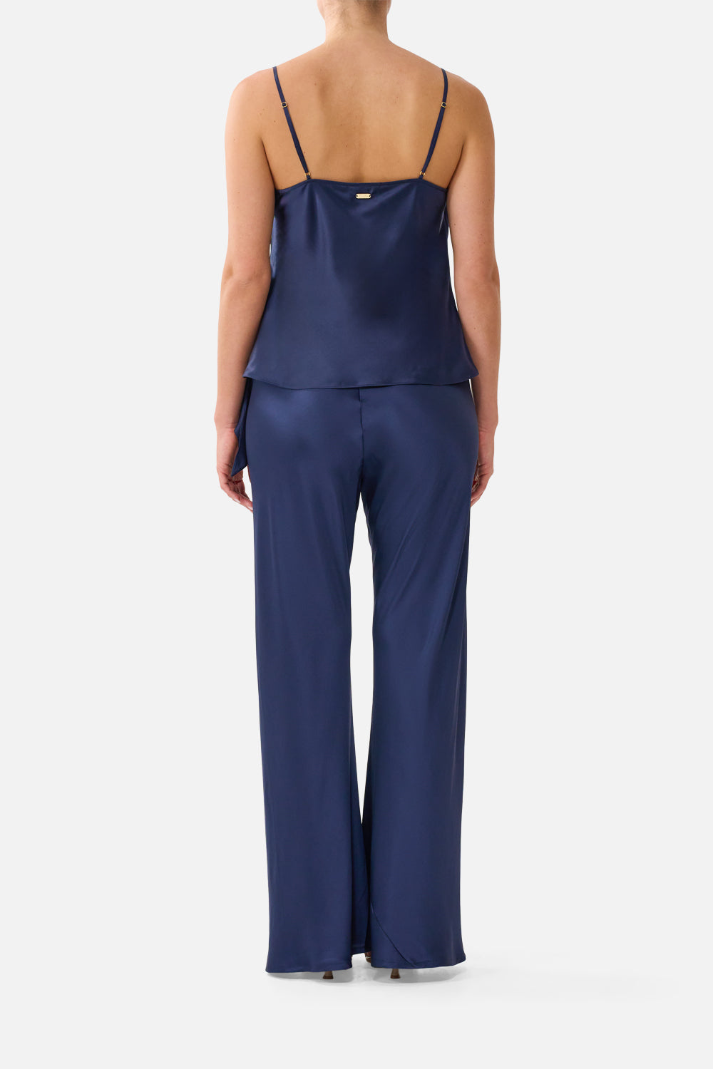 The CAMILLA Bias Cut Drawstring Pant Silk Essentials in our Silk Essentials print.