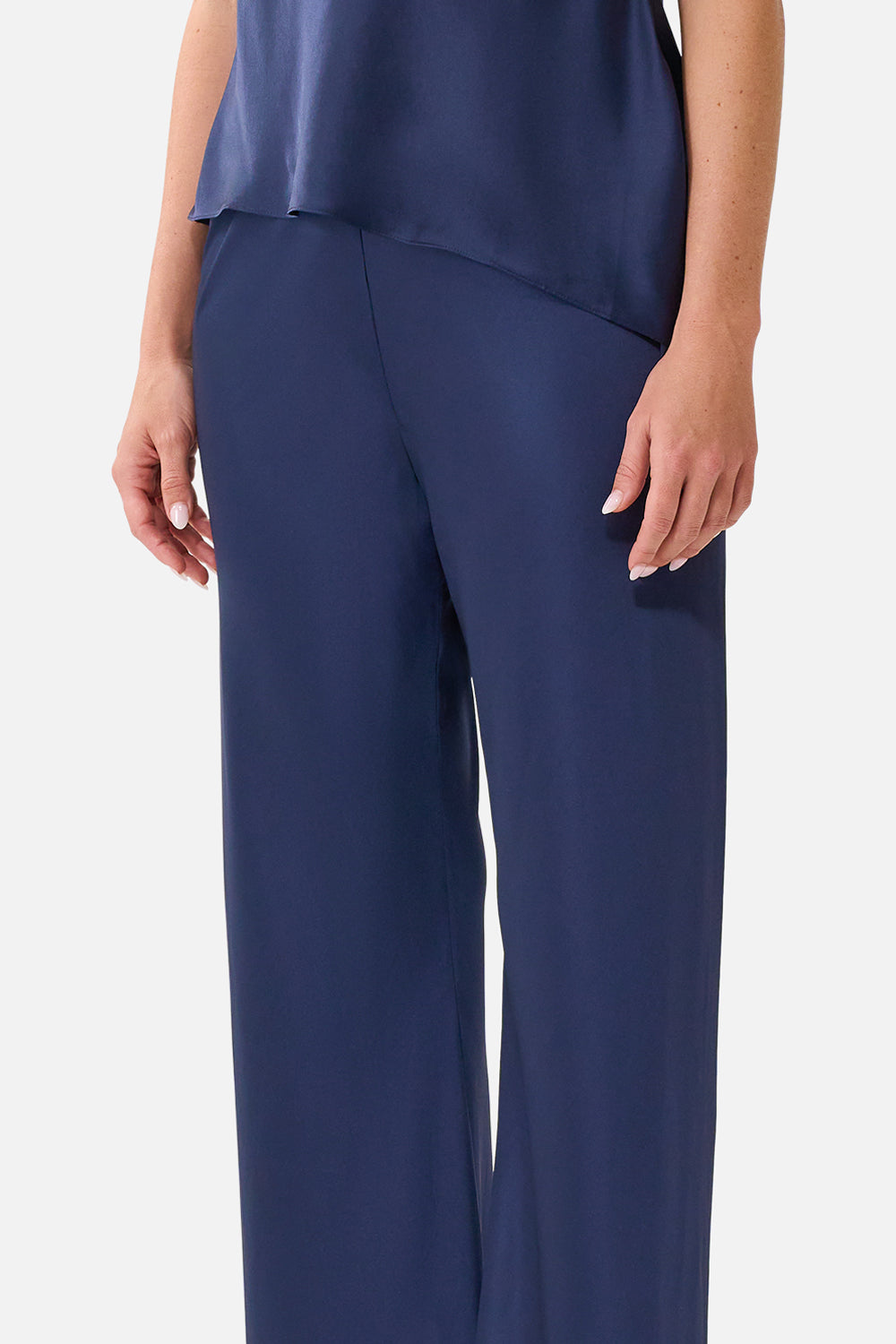The CAMILLA BIAS CUT DRAWSTRING PANT SILK ESSENTIALS