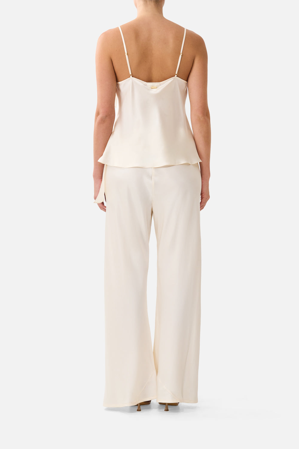 The CAMILLA BIAS CUT DRAWSTRING PANT SILK ESSENTIALS