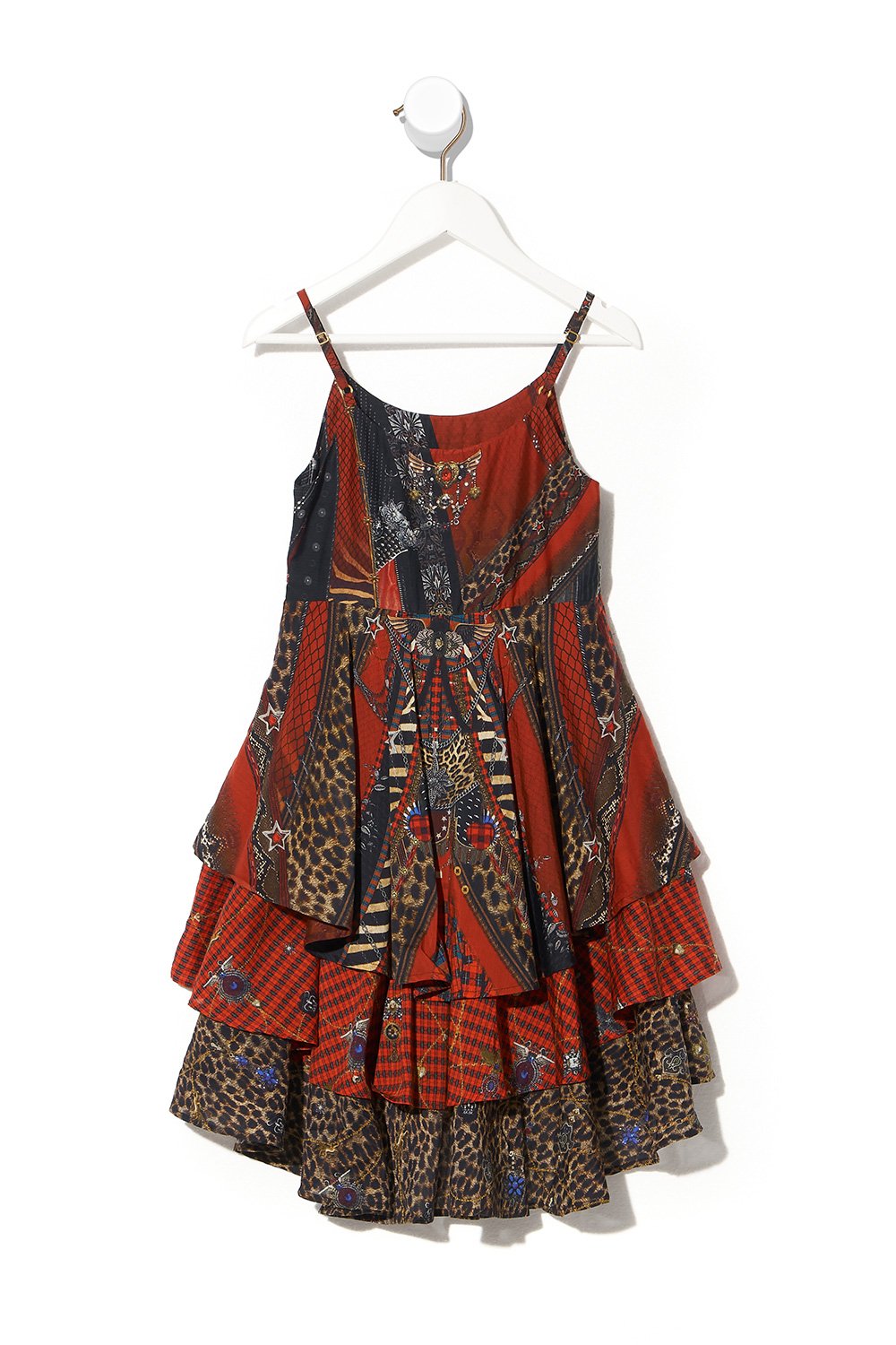 KIDS LAYERED DRESS 12-14 LONDON CALLING