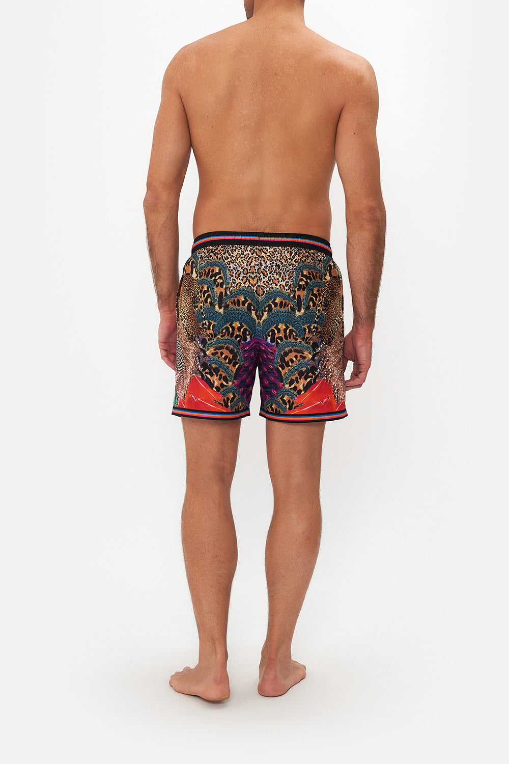 ELASTIC WAIST BOARDSHORT XANADU RISING