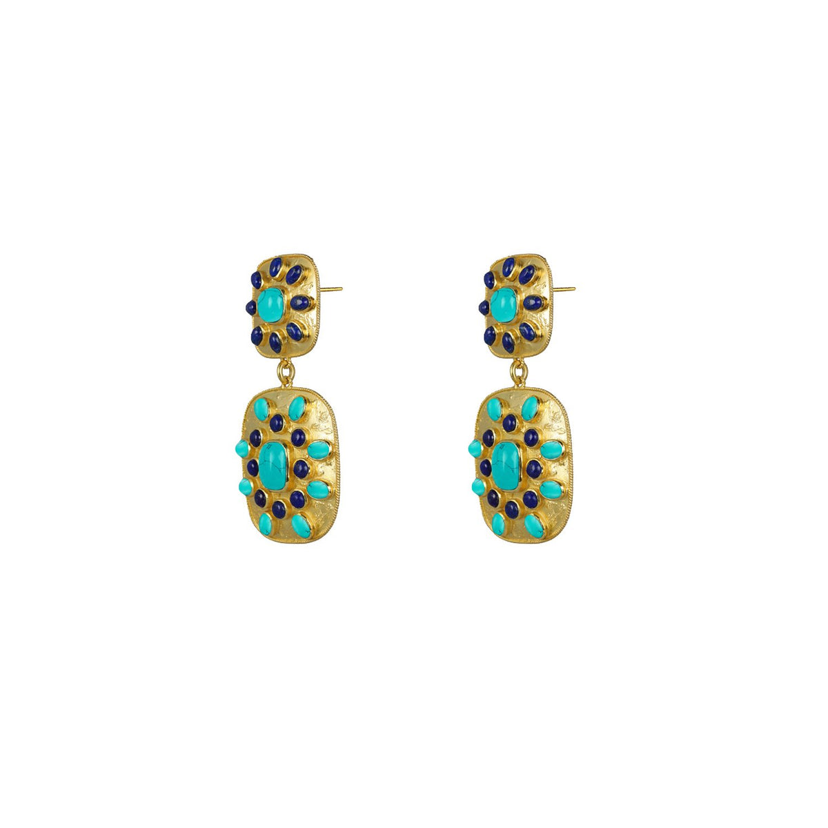 VALERE TURQUOISE CORDELIA EARRINGS MULTI