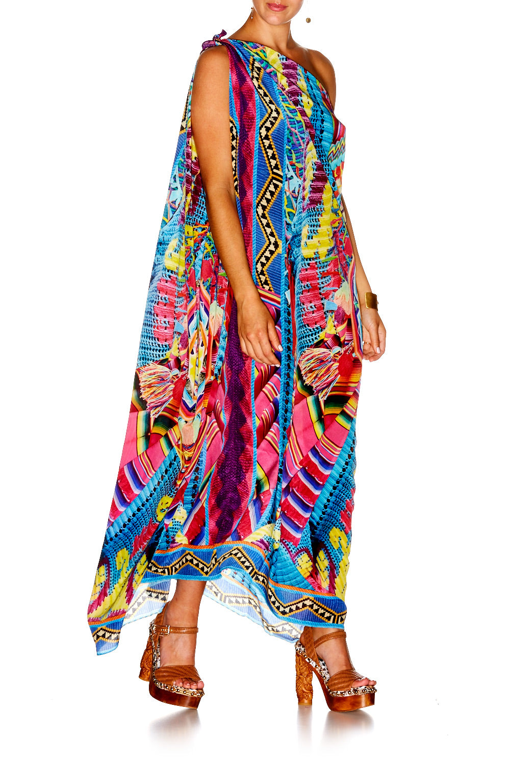 MS MOCHILLA ROUND NECK KAFTAN