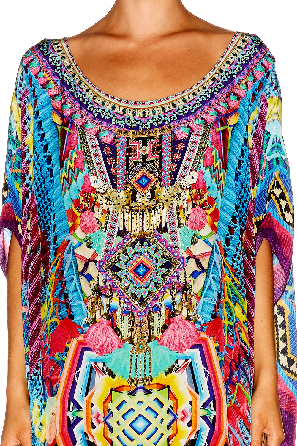 MS MOCHILLA ROUND NECK KAFTAN