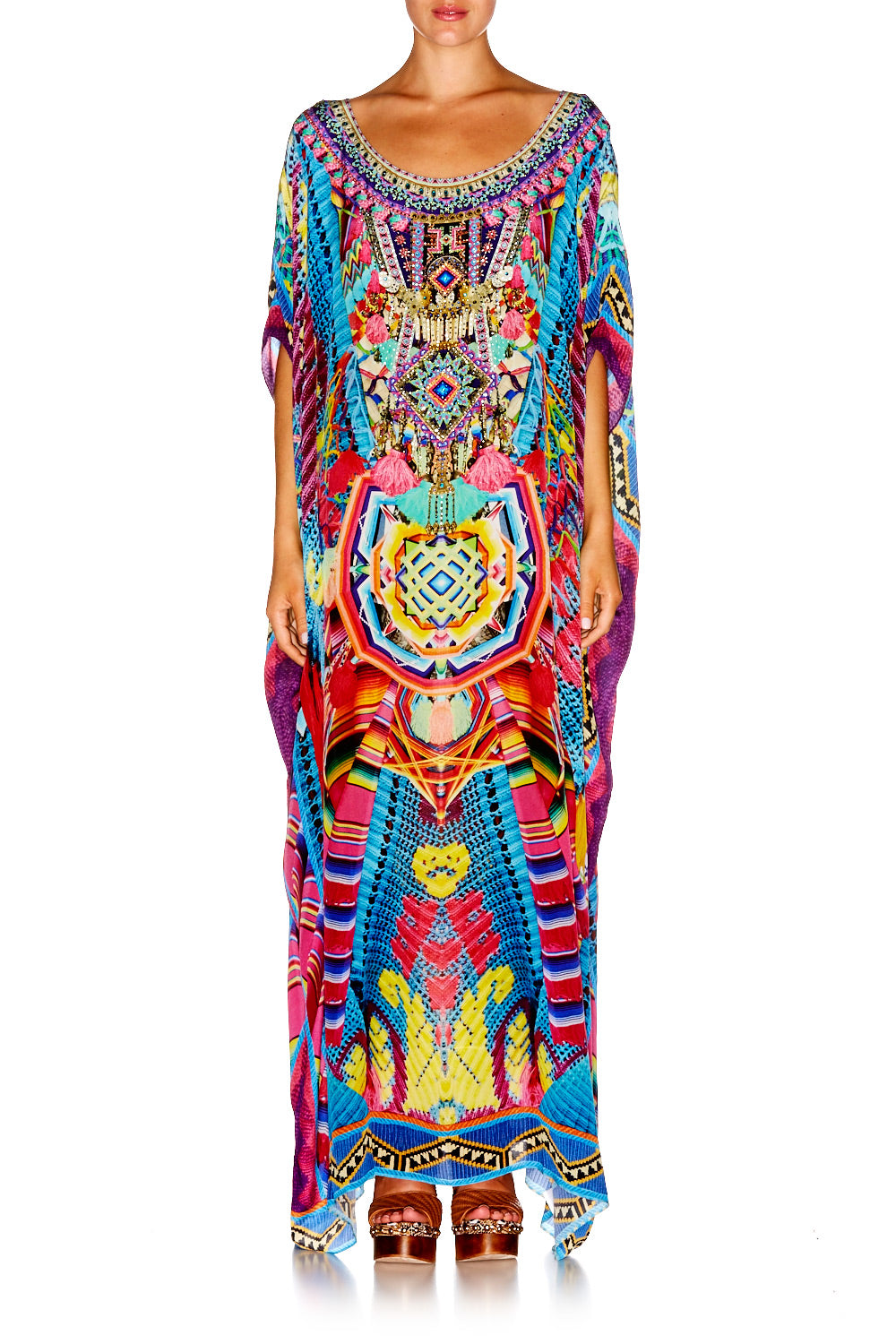 MS MOCHILLA ROUND NECK KAFTAN