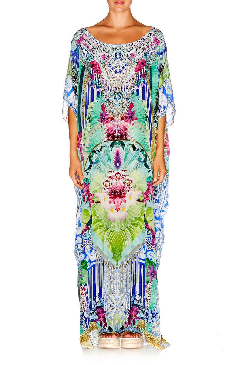 ROUND NECK KAFTAN BAHIA BLISS – CAMILLA