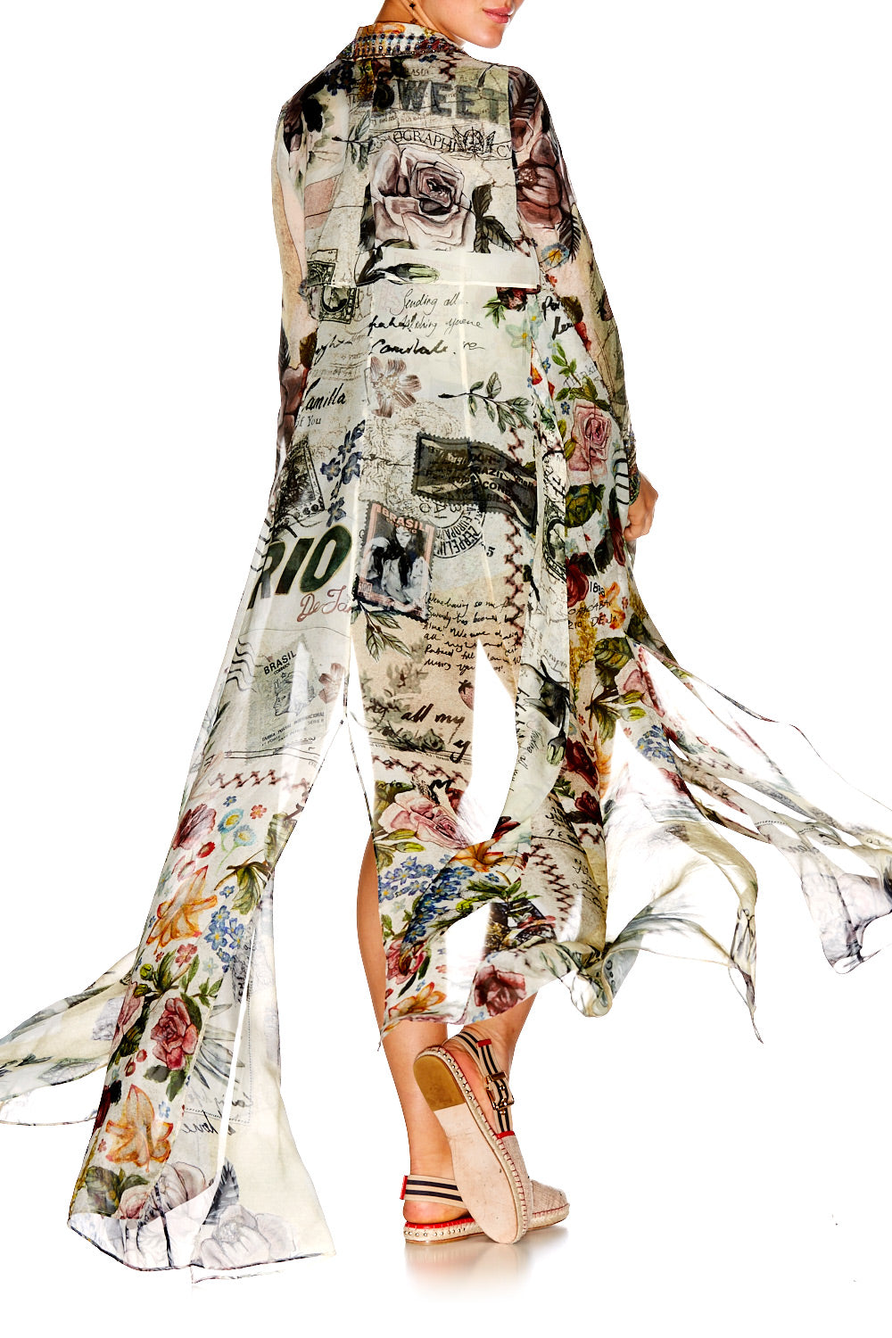 MEMORY LANE PRINTED TRENCH