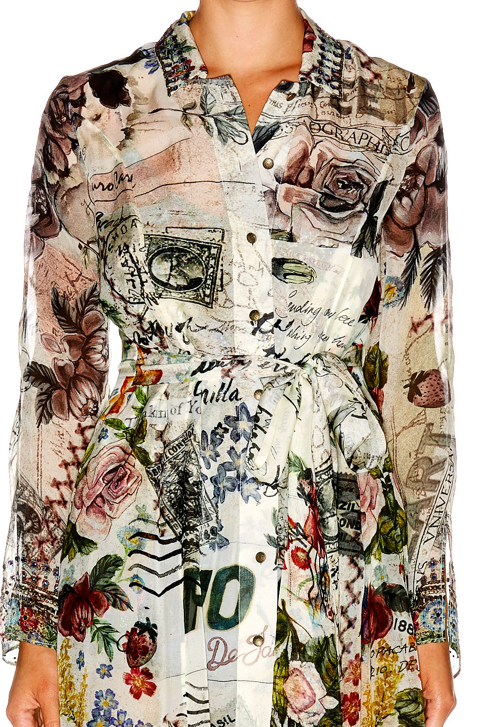 MEMORY LANE PRINTED TRENCH