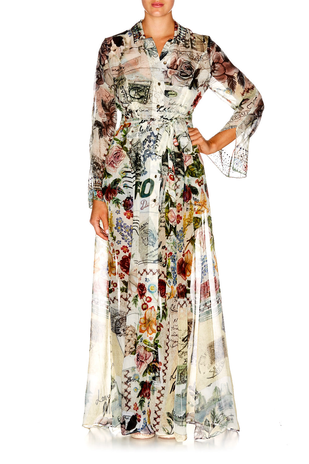 MEMORY LANE PRINTED TRENCH