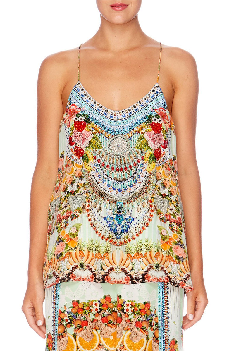 T BACK SHOESTRING TOP SALVADOR SUMMER