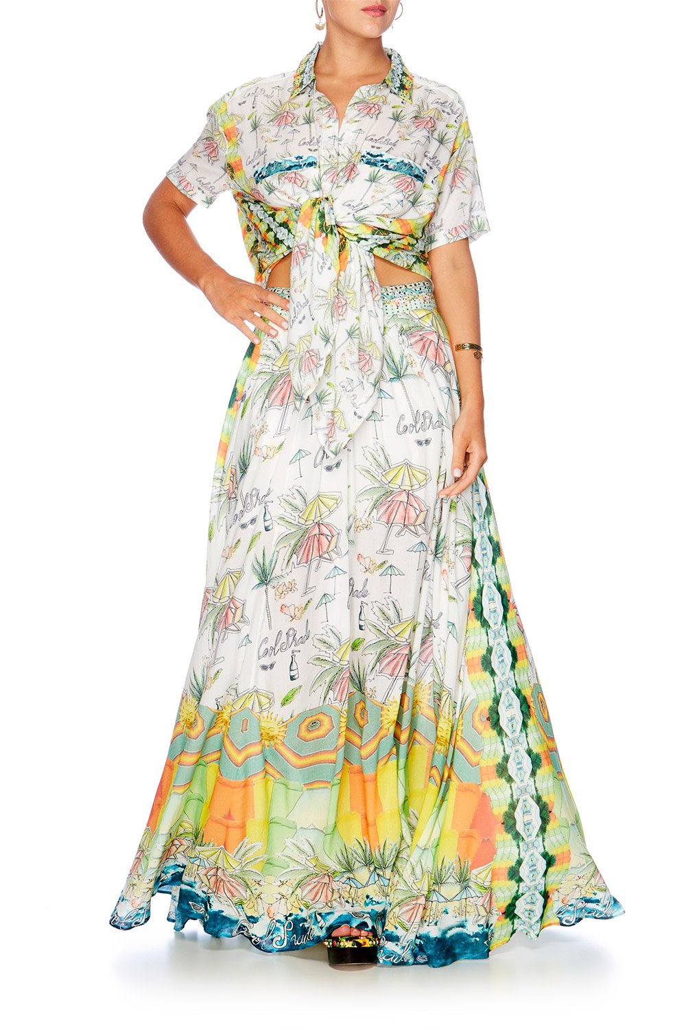 SUNDOWNERS PATCH POCKET SHIRT W SLEEVE