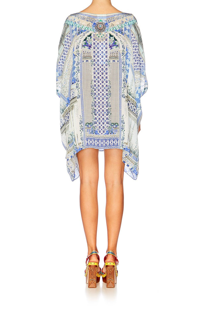 SHORT ROUND NECK KAFTAN SALVADOR SECRETS