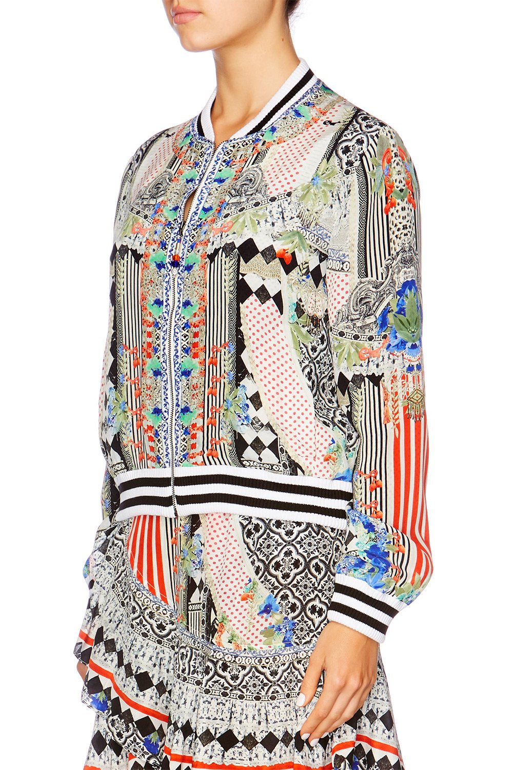 MEET ME HERE BOMBER JACKET