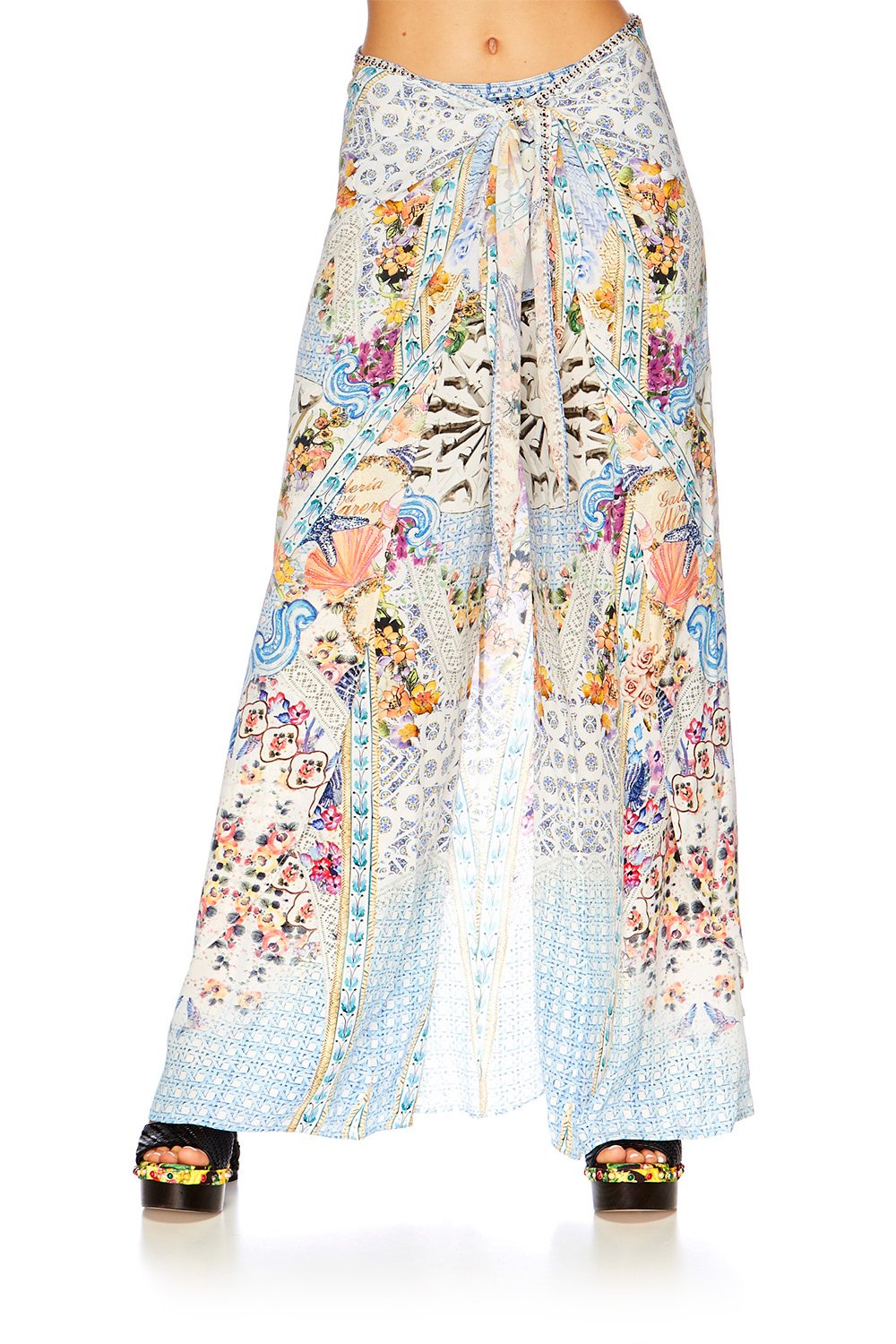 GIRL NEXT DOOR LOOSE TROUSER WITH TIE FRONT