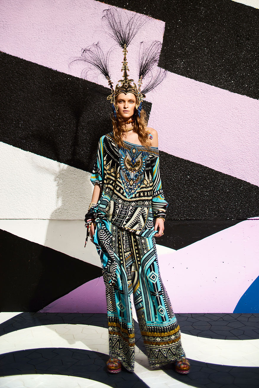 RUNAWAY READY ROUND NECK KAFTAN