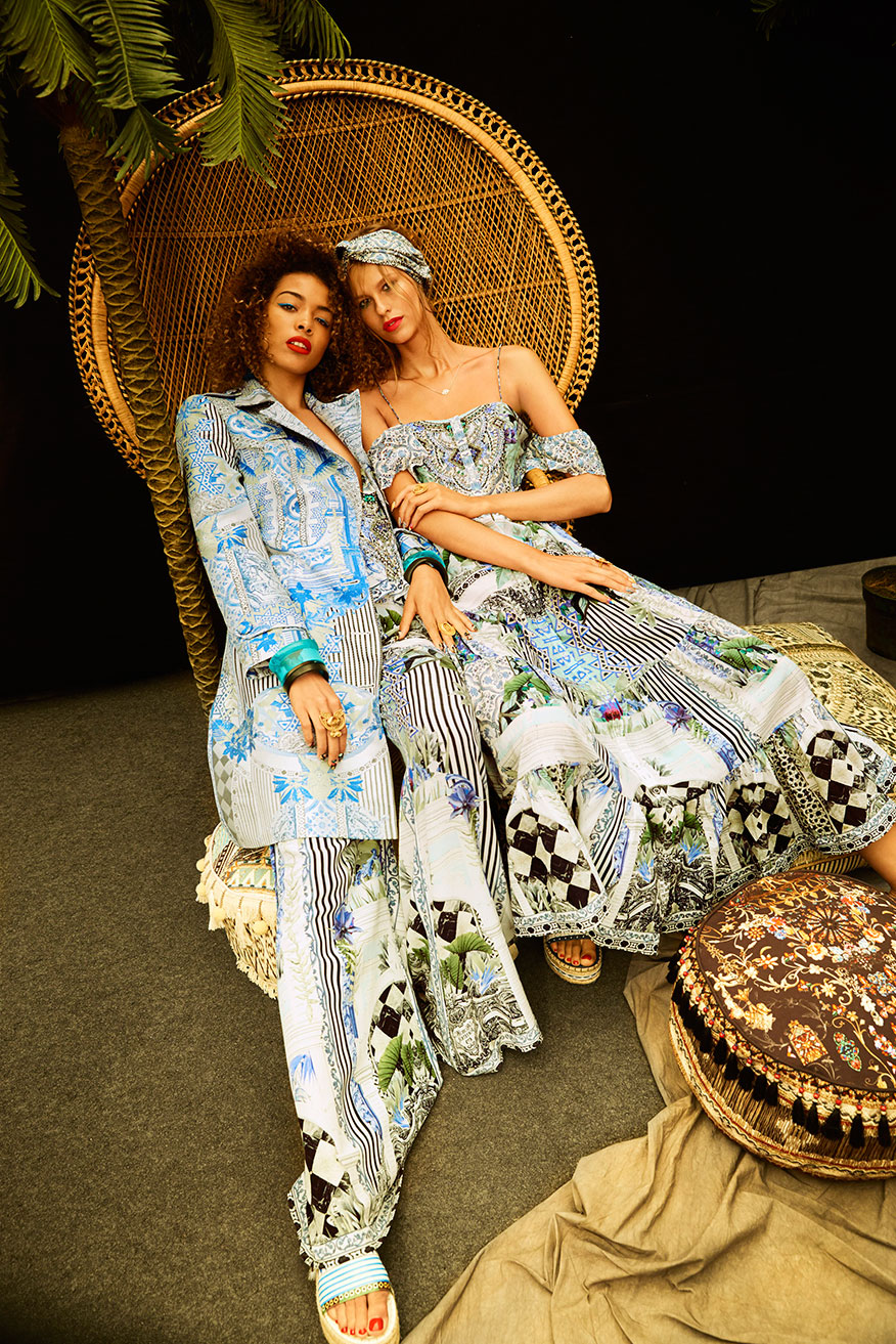 THE SWEET ESCAPE LONG BUTTON DOWN TIERED DRESS