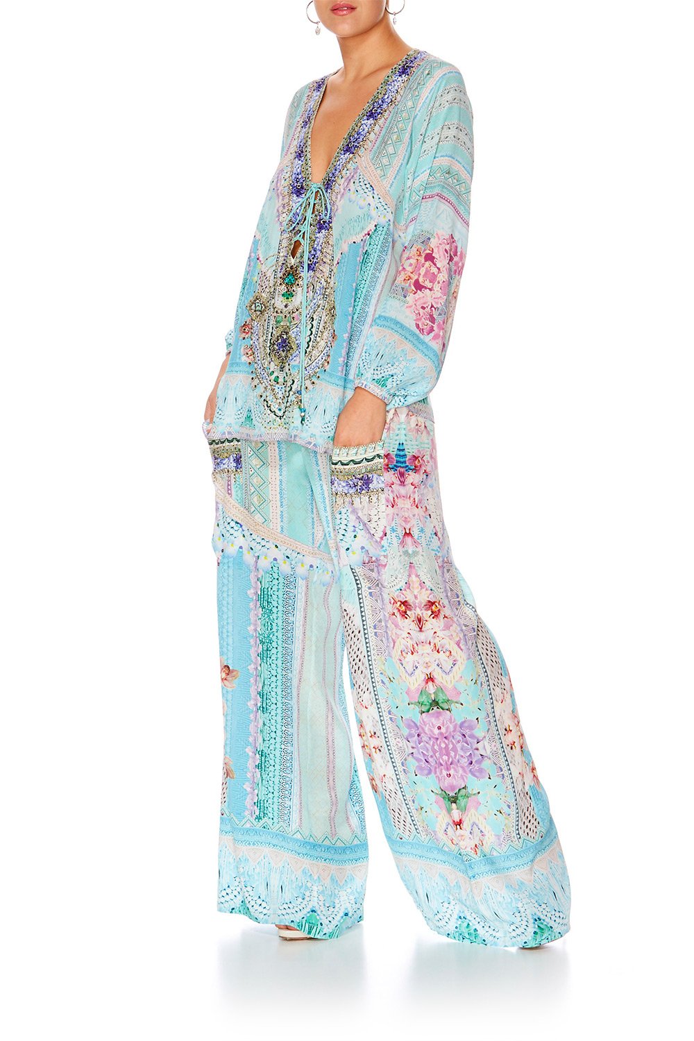 GARDEN STATE LACE UP SHIRT