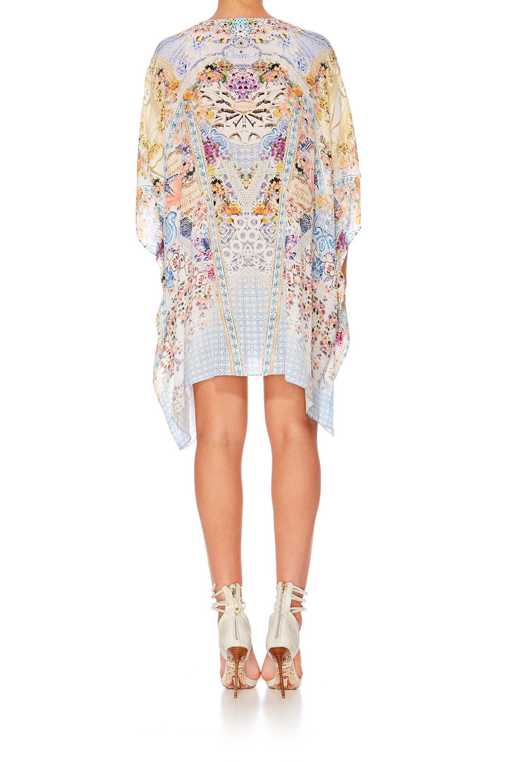 GIRL NEXT DOOR SHORT LACE UP KAFTAN