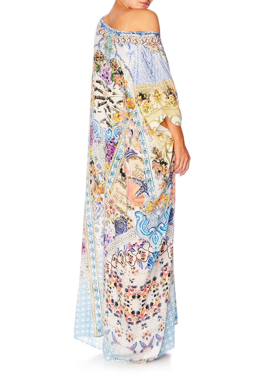 GIRL NEXT DOOR ROUND NECK KAFTAN